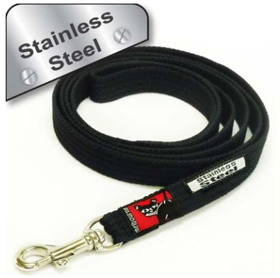 Black Dog Stainless Steel Regular Lead 1.8m