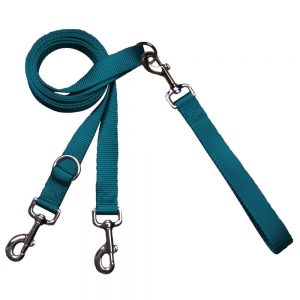 No Pull Euro-Leash-Teal