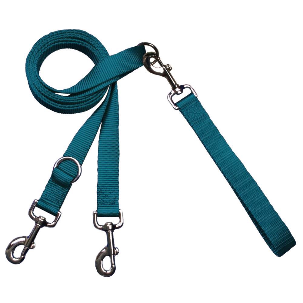2 Hounds Euro Training Leash With Handle – Dual Clip