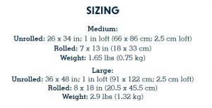 RW Mt bach Pad sizing